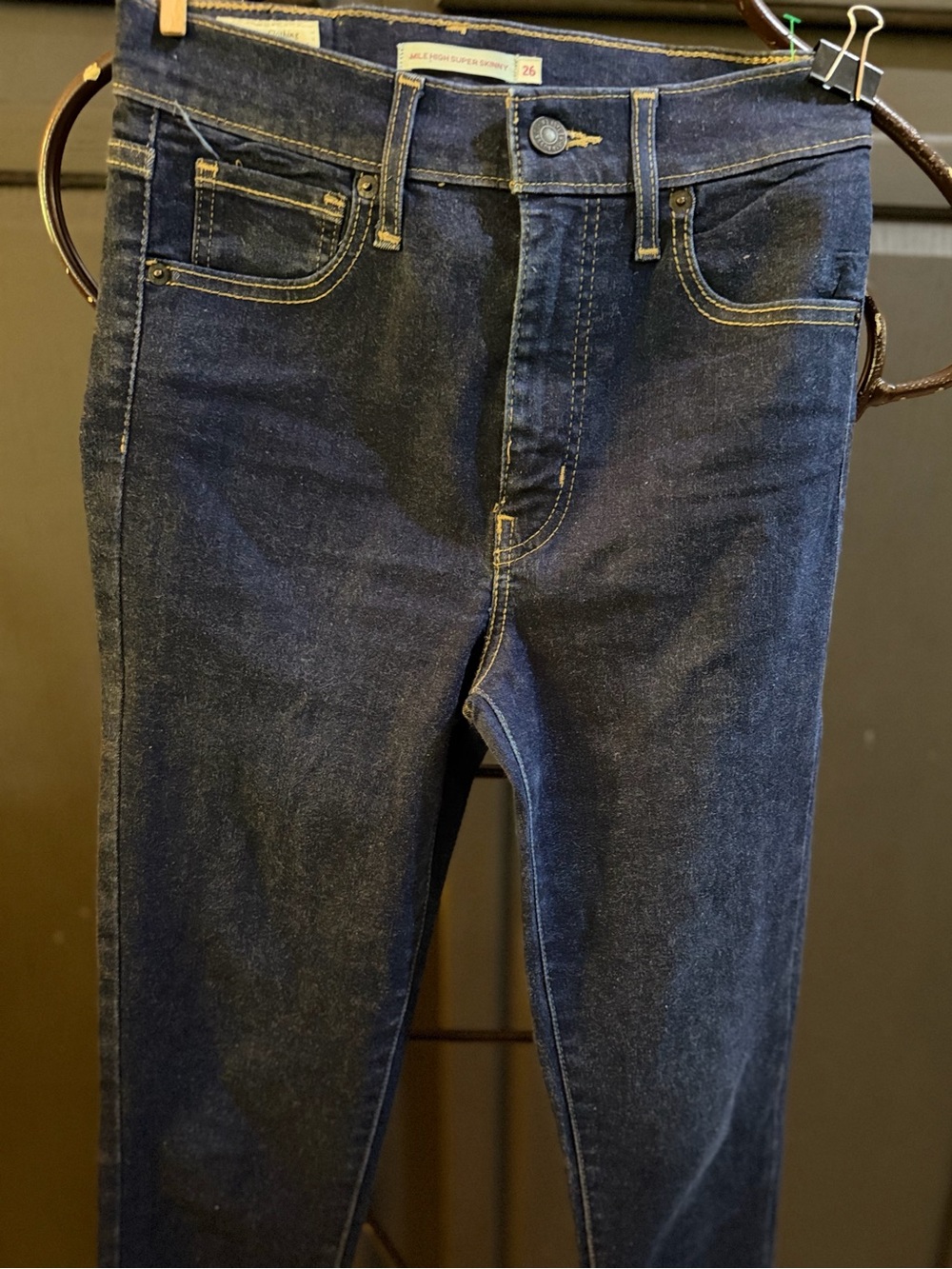 Levi's Men's Skinny Jeans in Dark Indigo